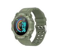 Montre Connectée Ohp Fd68 Homme Femmes Intelligente Etanche Smartwatch Fréquence Cardiaque Pour Ios Android, Vert