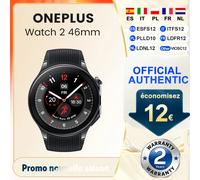 OnePlus Montre connectée Watch 2 47 mm – Bluetooth – Black Steel