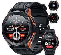 Montre Connectée - OUKITEL - BT10 - 1,43"" Écran Tactile - Appels Bluetooth - Étanche IP68