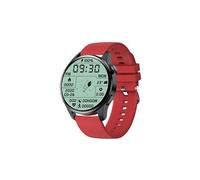 Montre connectée PK 3 pour hommes étanche,prise en charge des appels,moniteur d'activité physique,3860 - Silicone rouge