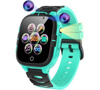 Montre Connectée Pour Enfant Avec Sos Appel, 24 Jeux Éducatifs, Téléphone, Réveil, Caméra, Musique - Cadeau Vacances 3-12 Ans Garçon Fille