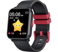 Montre Connectée Pour Enfant Fille Garcon: Smart Watch Avec Appel Bluetooth Tracker D'Activité Bracelet Intelligent Avec Podometre Moniteur Sommeil Réveil Au Poignet Smartwatch Compatible Android Ios