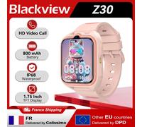 Montre connectée pour enfants Blackview Z30, appel vidéo 4G, montre de suivi pour enfants étanche, écran HD 1,75 pouces, GPS, LBS, WIFI, pour enfants Bleu