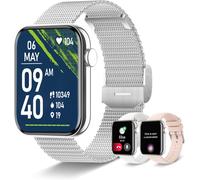 Montre Connectée Pour Femme, Homme, Appels Et Réponse/Whatsapp, 1,85"", Montre Numérique De Sport, Chronomètre, Podomètre, 19 Sports Android Ios Smart Watch Avec Sommeil/Moniteur De[Dai6282904]