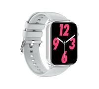 Montre Connectée pour Femme Homme R30 Max Smartwatch Bluetooth 1.9 100+ Sport Modes avec LED pour iOS Android - Argent