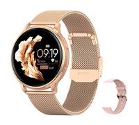 Montre connectée pour femme, répondez aux appels et passez des appels Bluetooth. Elle intègre un suivi d'activité physique, un cadran