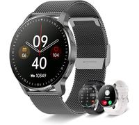 Montre Connectée Pour Homme, Femme, 1,32 Pouces, Montre De Fitness, Suivi D'Appels Et De Réponse, Notifications De Messages, 20 Modes Sportifs, Podomètre, Moniteur De Fréquence Cardiaque,