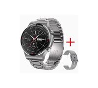 Montre connectée pour hommes, bracelet en acier, appels Bluetooth, Mode multifonction, fréquence cardiaque, pression artérielle, étanche - G639