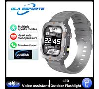 Montre Connectée Pour Hommes,Moniteur Gps De Sport De Plein Air,Étanche,Appel Bt,Mode Sport,Bracelets Militaires,Pour Android Et Ios,Nouvelle Collection 2025.Sliver.1.85Inch Watch