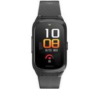 FOREVER Siva ST-100 Montre Connectée Homme Femme - Écran Tactile 1,83” HD, Appels Bluetooth, Suivi du Sommeil, Activités Sportives, Notifications, Étanche IP68 - Bracelet Noir