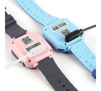Montre connectée Q12/S12/S2 pour enfants, étanche, chargeur magnétique, câble de chargement USB 2.0, cordon d'alimentation à 4 broches