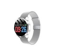 Montre Connectée Q8 IP67 Etanche Fitness Tracker-Argent-Chronus