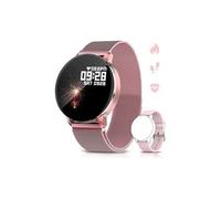 Montre connectée q8 ip67 étanche fitness tracker-rose