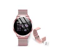 Montre Connectée Q81BC IP67 Etanche Fitness Tracker-Rose-Chronus