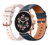 montre connectee rainbow voyager orrose silico+bleu cuir