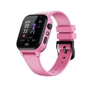Montre connectée rose pour adulte, avec localisation, LBS, SOS, caméra, chat vocal, carte SIM, lampe torche, réveil,