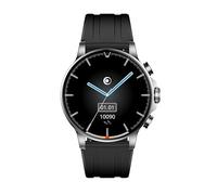Montre connectée Round Noire Bigben, 1.32" Écran HD | 10 Jours d’Autonomie | Appels Bluetooth | Étanche IP68 | 70+ Modes Sport | Suivi Santé 24/7 | Bracelets Universels 22mm | Android & iOS