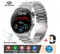 Montre connectée - RUMOCOVO® - GT3 Pro - AMOLED HD - Étanche 20 ATM - NFC