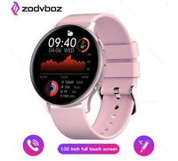 Montre connectée - RUMOCOVO® - W23 PINK - Écran HD 360x360 - Bluetooth 5.0 - Suivi santé
