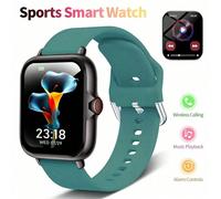 Montre connectée SmartWatch nouvelle et très vendue : Montre connectée unisexe avec bracelet en silicone, fonctions d'appel/réponse, comptage de pas, suivi des calories, multiples modes sportifs, phot