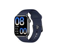 Montre connectée mixte SW043C avec bracelet en silicone bleu Bleu