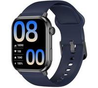 Montre connectée mixte SW043C avec bracelet en silicone bleu Bleu
