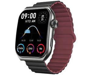 Montre Connectée Sport avec Écran AMOLED 3D Appel Bluetooth Tiron Noir