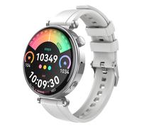 Montre Connectée Sport avec Écran AMOLED et Suivi Précis Étanche IP68 XO Argent