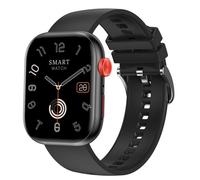Montre Connectée Sport Écran 2' Appels BT Étanche IP67 Cardio Sommeil Noir Noir YONIS