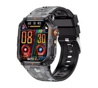 Montre Connectée Sport Écran 2 Pouces IP68 Suivi Santé Appels Bluetooth Gris YONIS