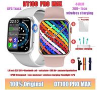 MONTRE CONNECTEE SPORT Montréal Connect é Iwo dt100 pro Max Écran HD GPS suivi charge sans fil 44mm pour xiaomi iPhone A ed1978