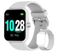 Montre Connectée Sport pour Femme Homme Enfant IOWODO Smartwatch Bluetooth étanche Poussière pour Android iOS Iphone Samsung Xiaomi