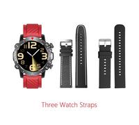 Montre connectée sport - RNCYN - LG78 PRO - 1.53 pouces - Rouge - Réponse appel - Reconnaissance des gestes - Altitude