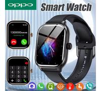 Montre connectée sportive OPPO H9 Pro, montre de fitness, moniteur de santé, montre connectée étanche, appels sans fil, montres pour hommes et femmes, iOS Grey