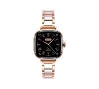 Montre connectée Starlight JR-FS1 avec réponse aux appels, 2 bracelets - Or
