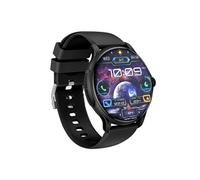 xO Montre connectée XO Suivi santé et sport – Écran AMOLED – Étanche IP68 – Noir