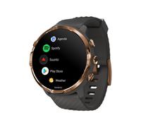 Montre Connectée Suunto 7 - Graphite cuivré - montre de sport avec bracelet - silicone - graphite cuivré - taille du poignet : 125-230 mm - Bluetooth, Wi-Fi, NFC - 70 g