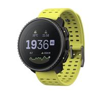 Montre connectée Suunto Vertical Black Lime avec bracelet silicone Jaune