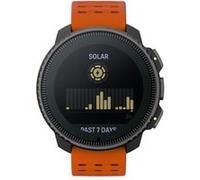 Montre connectée Suunto Vertical Steel Solar 49 mm Noir avec bracelet Orange G