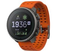 Montre connectée Suunto Vertical Titanium Solar Canyon avec bracelet silicone Orange F