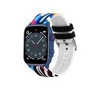 Trevi Montre connectée T-FIT 458 A 1,95 pouces AMOLED 410 x 502 Bleu