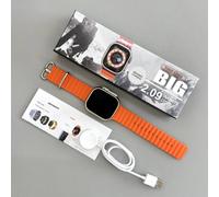 Montre Connectée T900 Ultra 2 Originale Pour Hommes Et Femmes,49Mm,Appel Bluetooth,Jeu De Musique Bt,Charge Sans Fil,Nfc,Pour Android Et Ios.Argent.