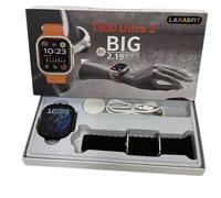 Montre Connectée T900 Ultra 2, Sport Smartwatch Appels Bluetooth, Grand Écran HD 2,2”, Recharge Sans Fil, Compatible Android iOS