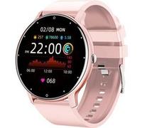 Montre connectée Tactile Écran rond HD Bracelet en silicone North Edge Rose