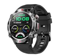 Montre connectée tactique militaire robuste, conçue pour les explorateurs, avec moniteur de santé précis, capteur de détection dynamique, appels