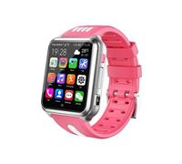 Montre Connectée Téléphone 4G avec Carte SIM GPS et Suivi en Temps Réel Rose