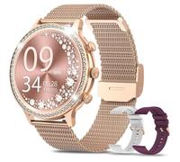 Montre Connectée - TRAHOO - Diamond Love - 1.32'' HD - Bluetooth 5.1 - Étanche IP68