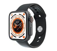 Montre Connectée Ultra Smart Écran Couleur Surveillance Santé Étanche Bluetooth Noir YONIS G