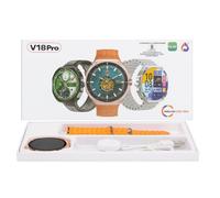 Montre Connectée V18 Pro, Smartwatch Sport, Écran 1,52”, Recharge Sans Fil, Suivi Santé & Activité, Compatible Android iOS