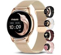 Montre connectée Ventura pour Femme avec Fonction d'Appel écran AMOLED 1 32"" cardiofréquencemètre SPO₂ tensiomètre Plus de 100 Modes